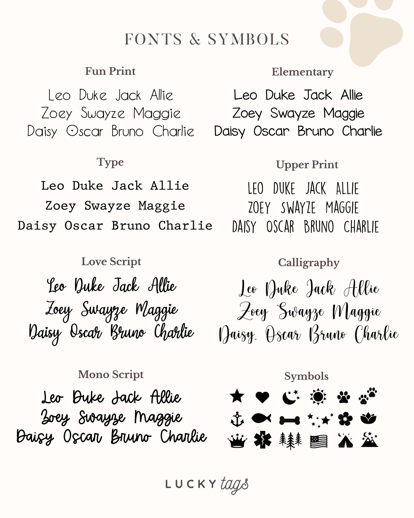 Silicone Pet ID Tag