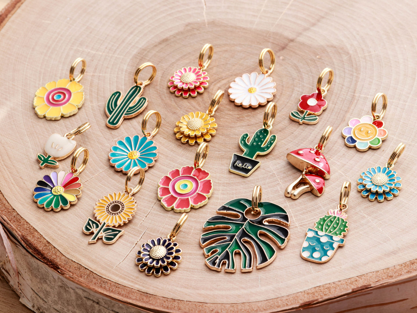 Flower Charms