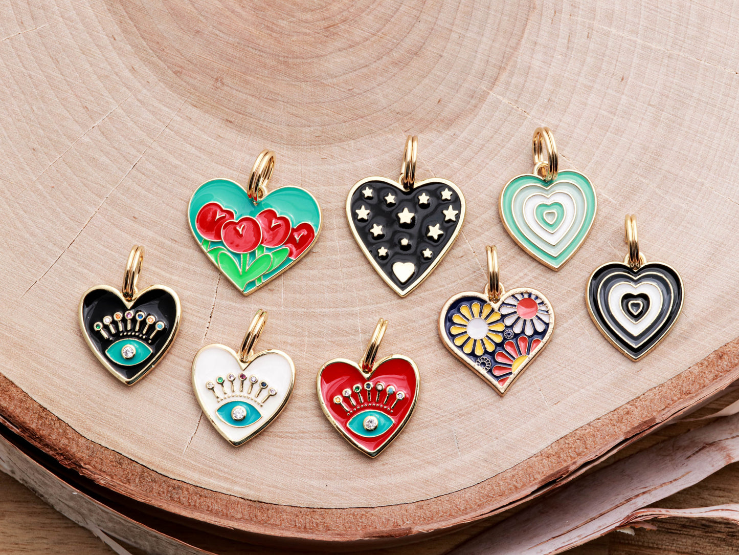 Heart Charms