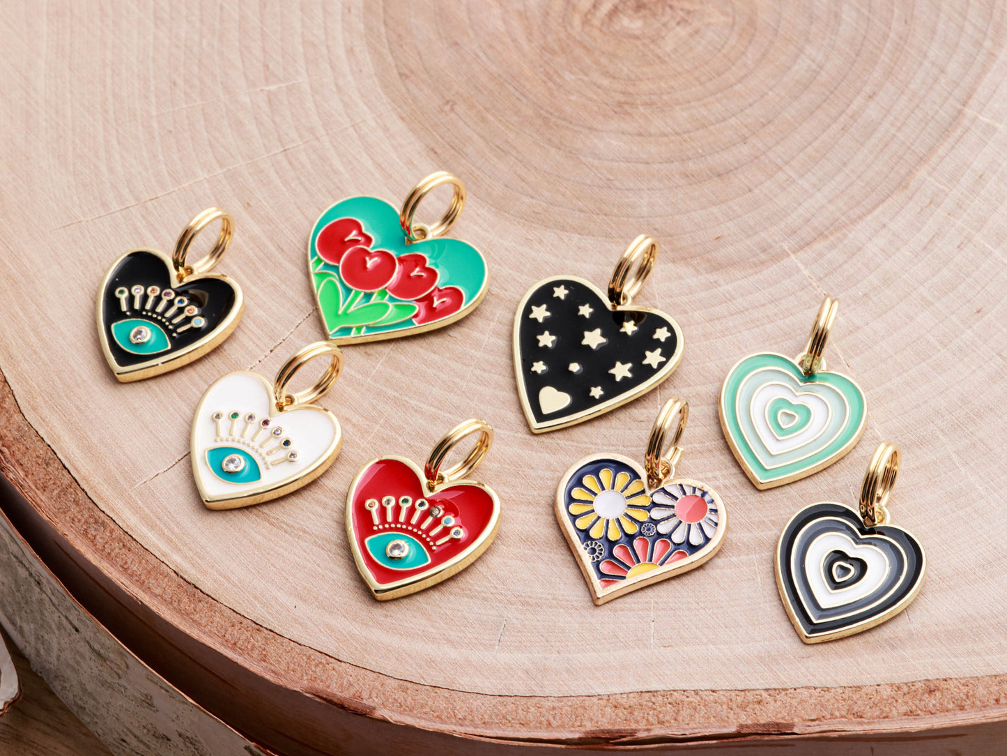 Heart Charms