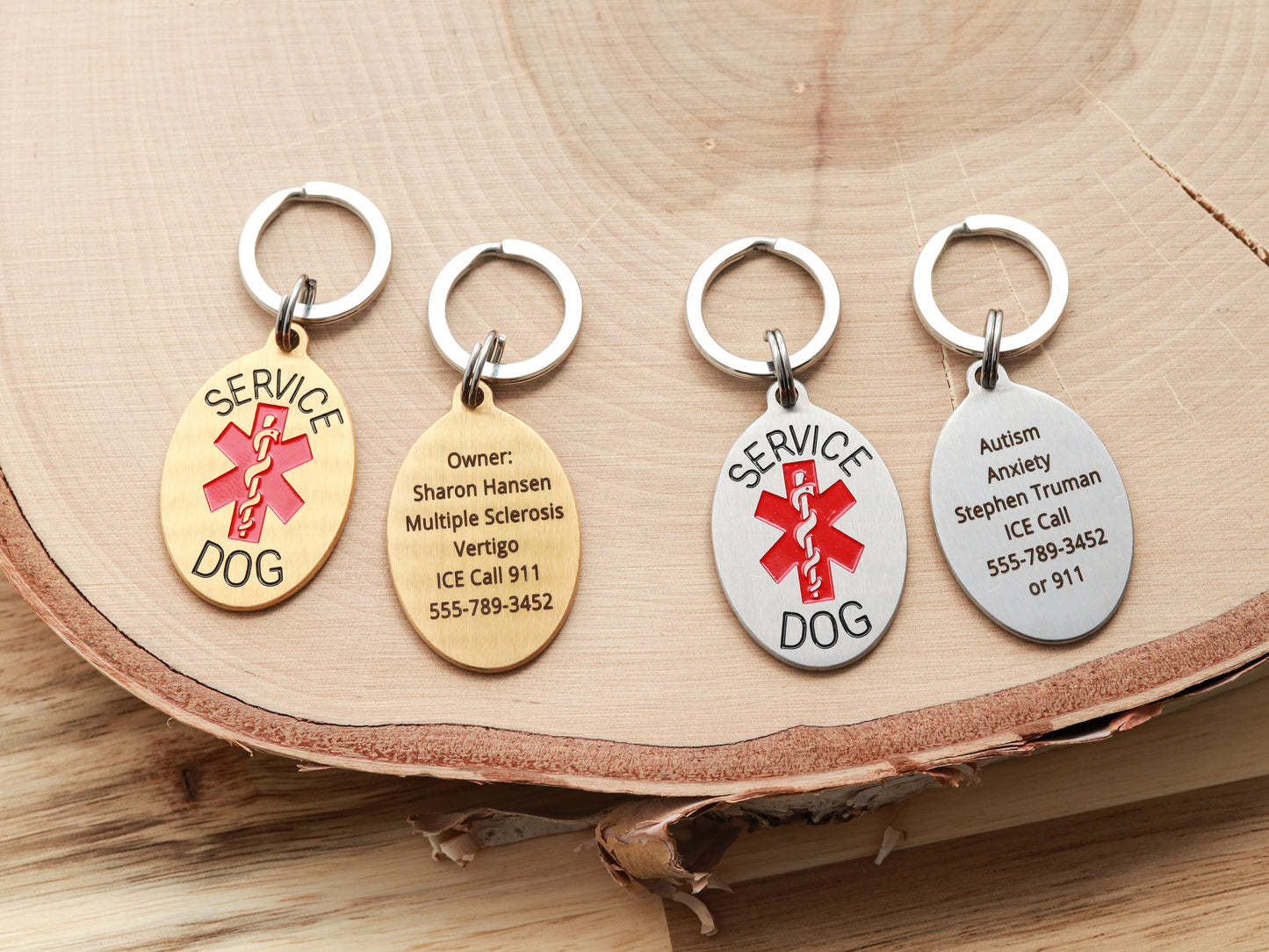 Service Dog ID Tag