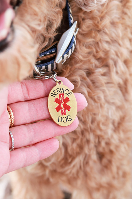 Service Dog ID Tag