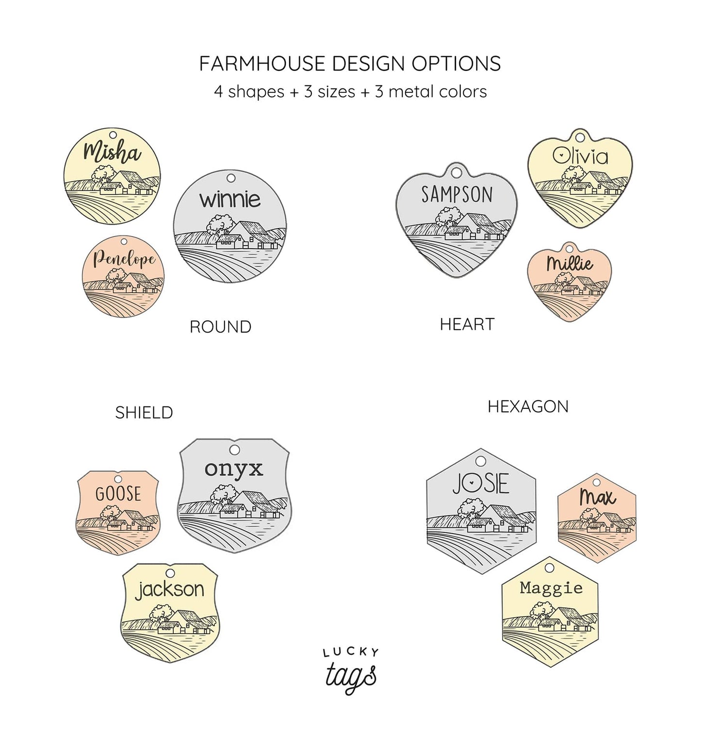 Farmhouse Tag