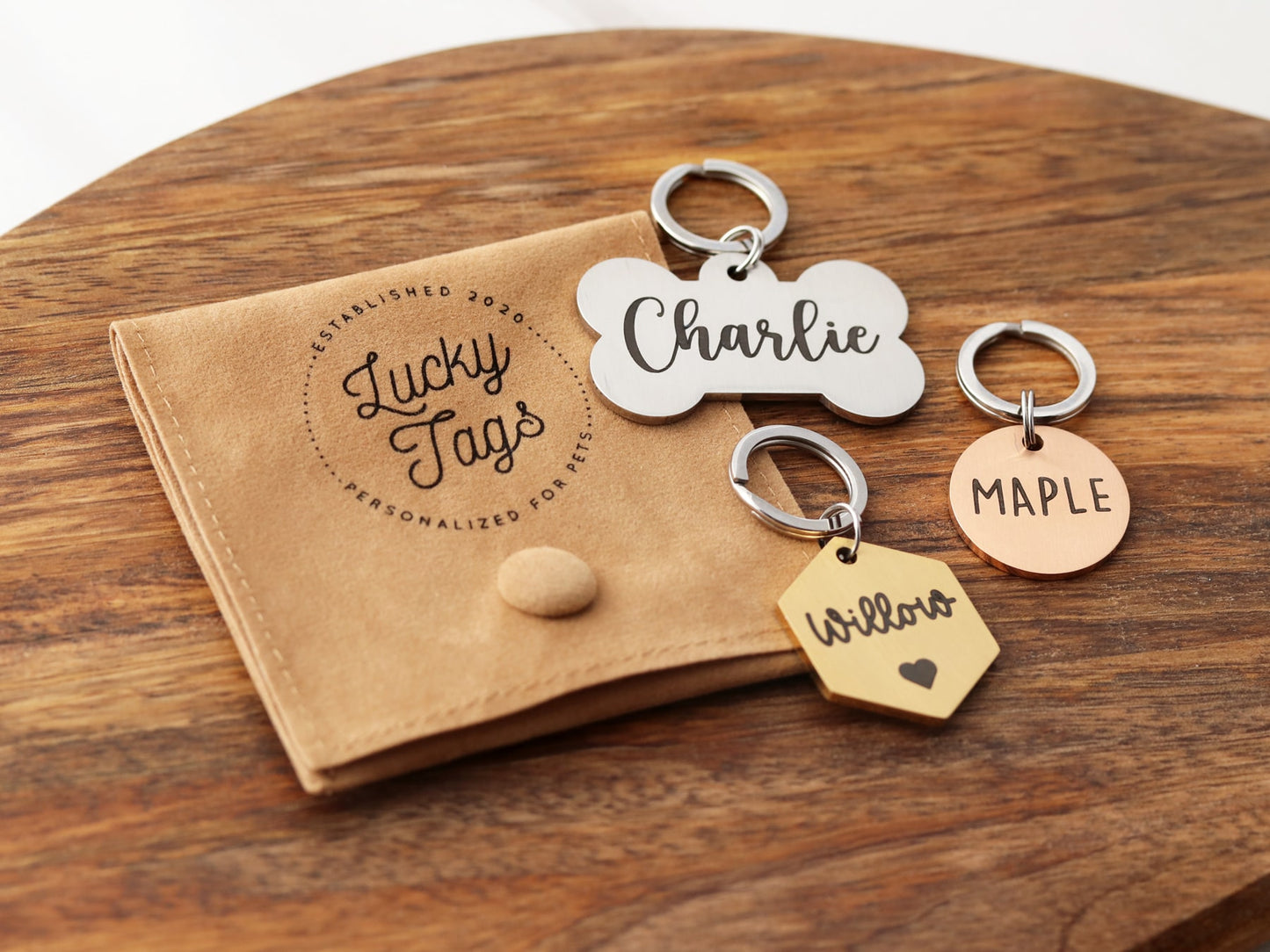 Round Tag