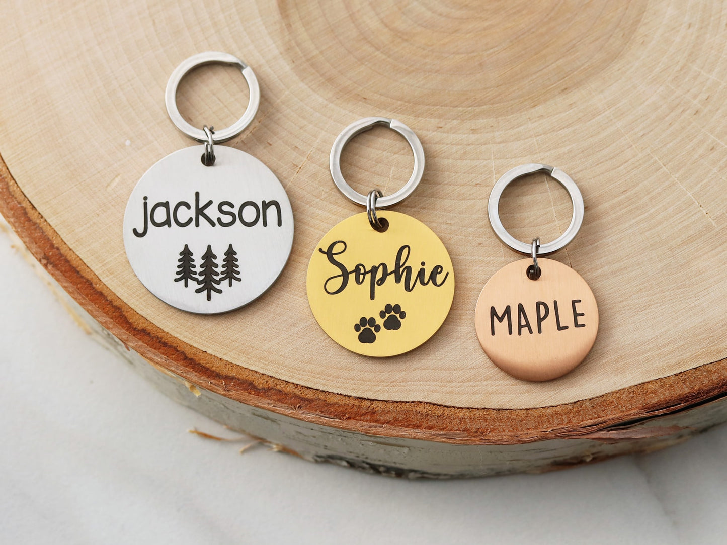 Round Tag