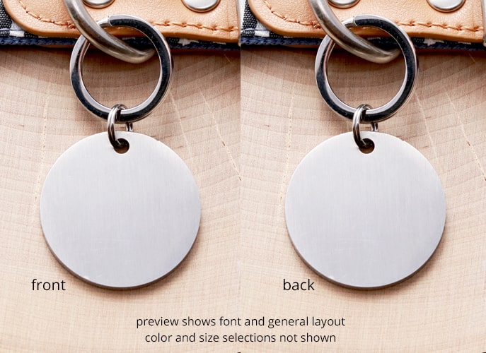 Round Tag