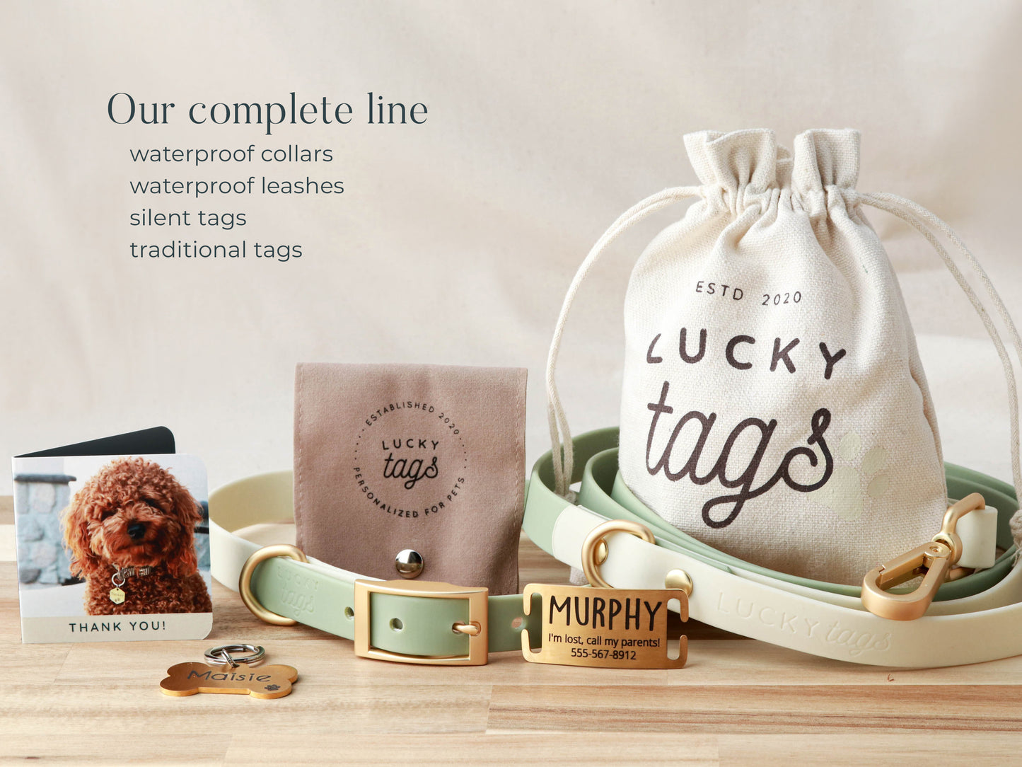 Sage Waterproof Collar