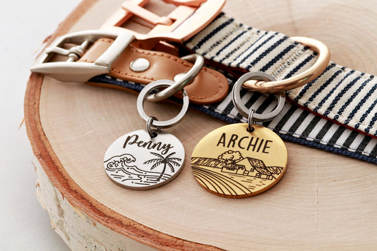 Lucky Tags, dog tags, pet tags, engraved tags, personalized tags, custom dog tags, custom pet tags, collar tags, shop dog tags, buy dog tags