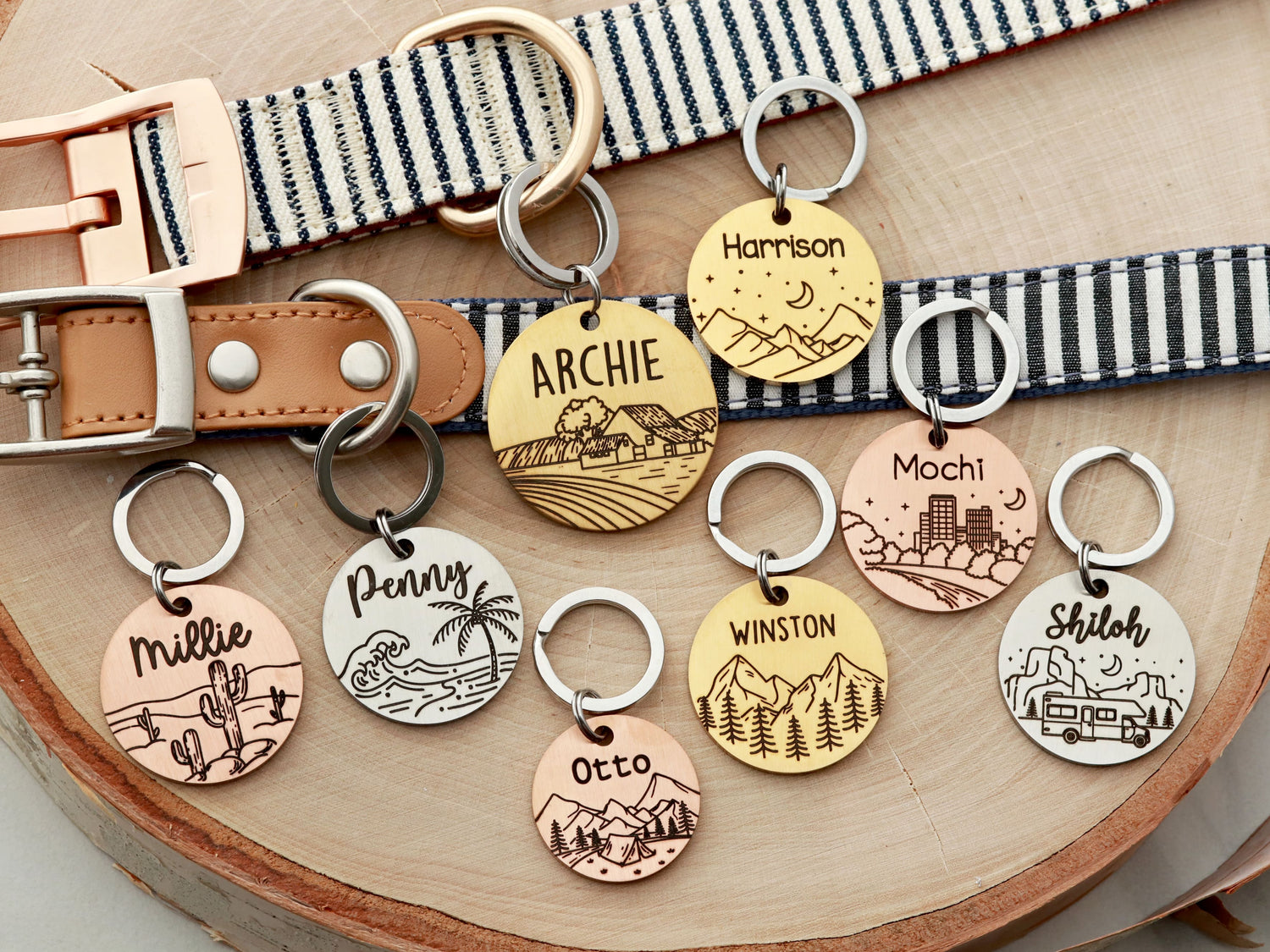 Lucky Tags, Dog Tags, Pet Tags, Puppy Tags, Engraved Tags, Personalized Tags, Custom Dog Tags