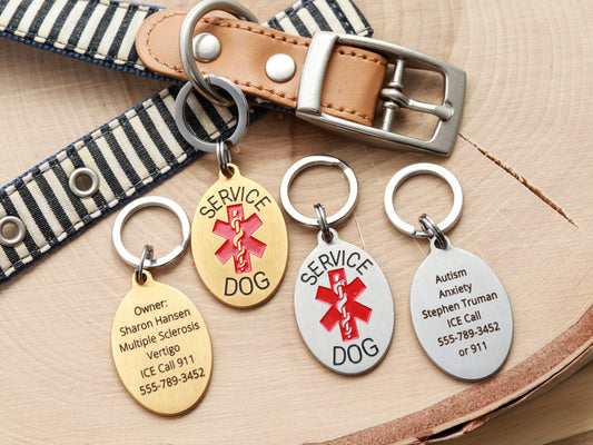 Service Dog ID Tag