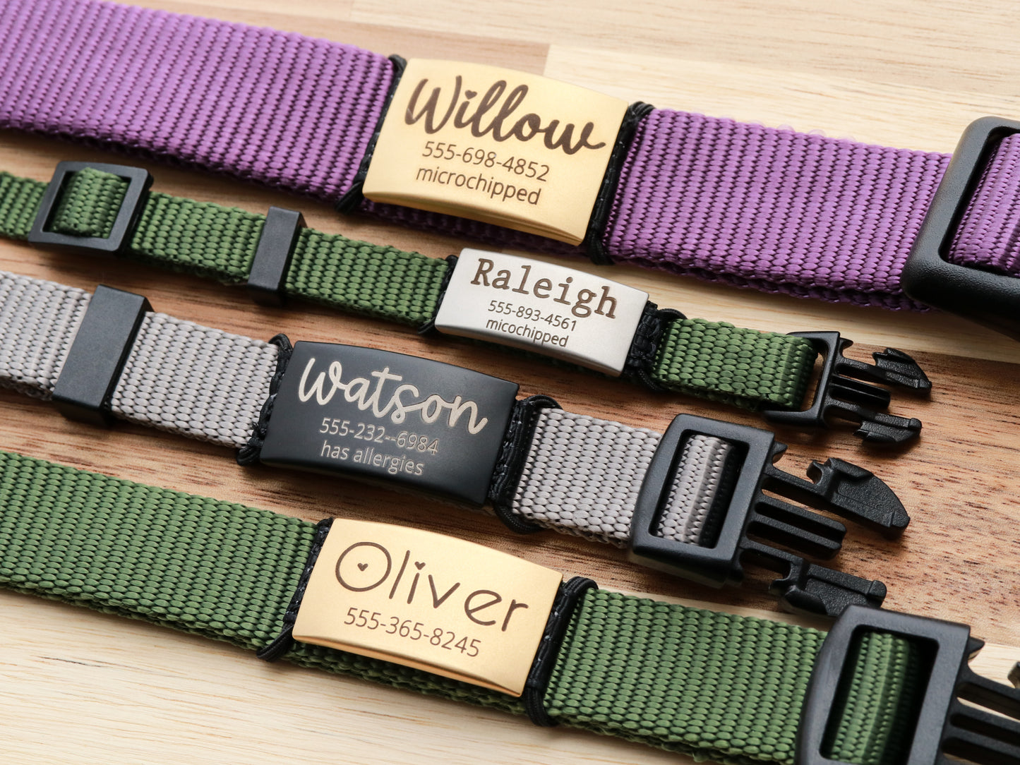 Elastic Pet ID Tag