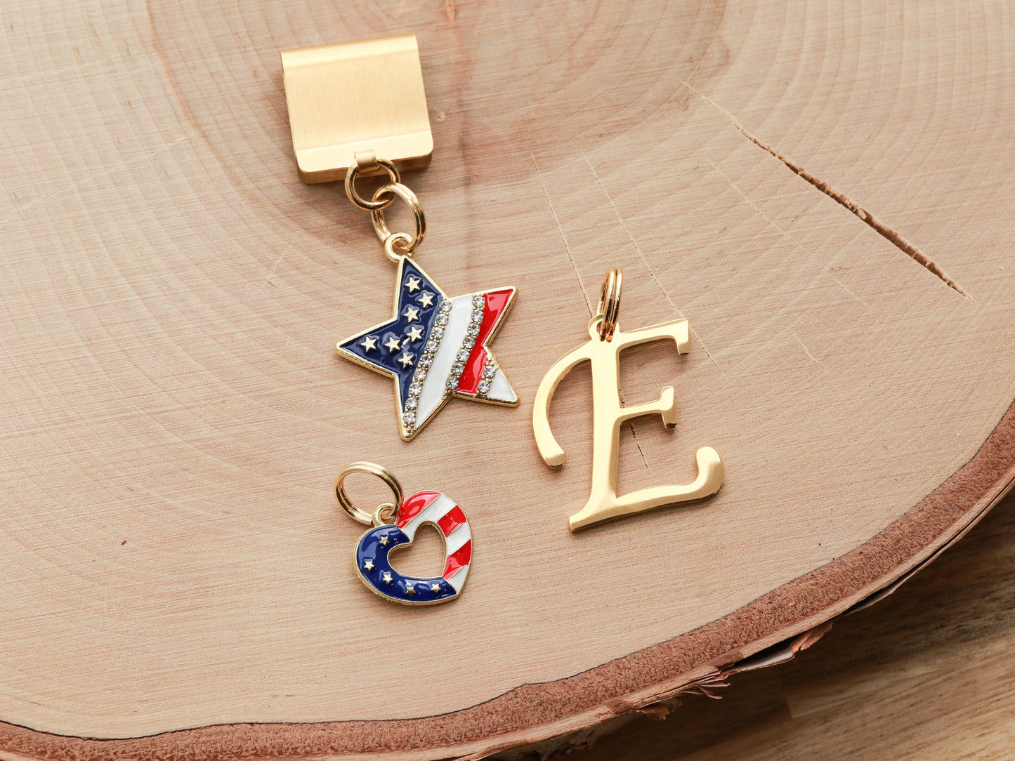 Patriotic Collar Charms