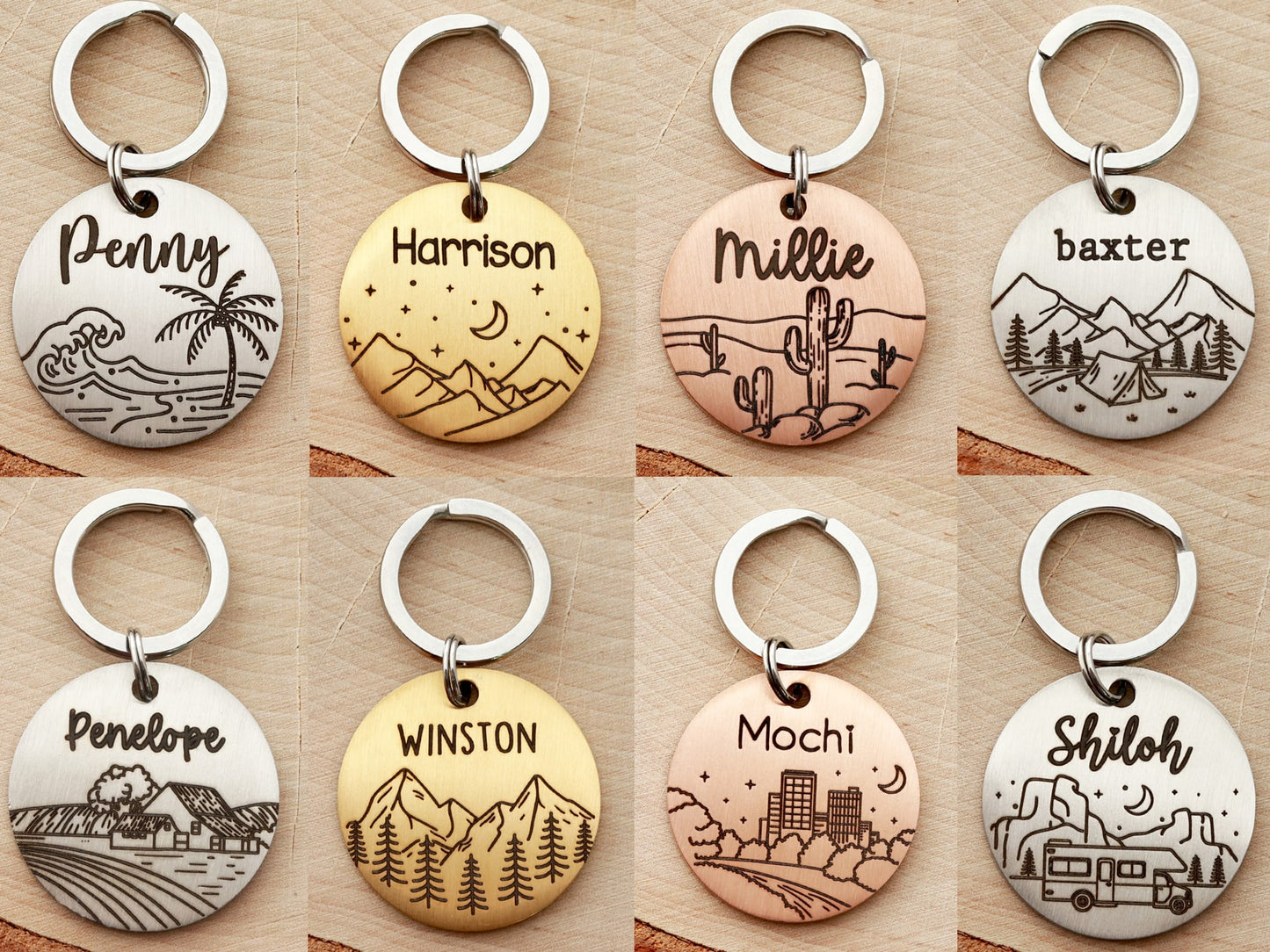Lucky Tags, custom dog tags, engraved tags, beach tags, personalized tags, pet tags, collar tags, all tags, order dogs tags