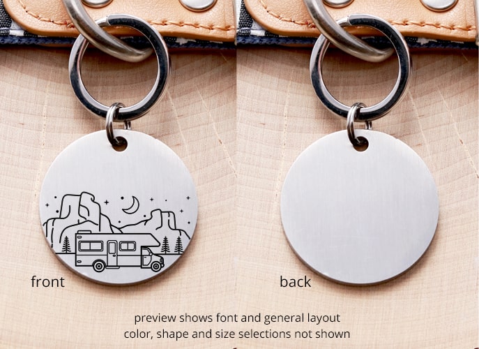 Personalized Rv Tags RV Tag – Lucky Tags